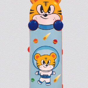 Roaring Fun: Cartoon Tiger-Shaped Pencil Box for Young Explorers